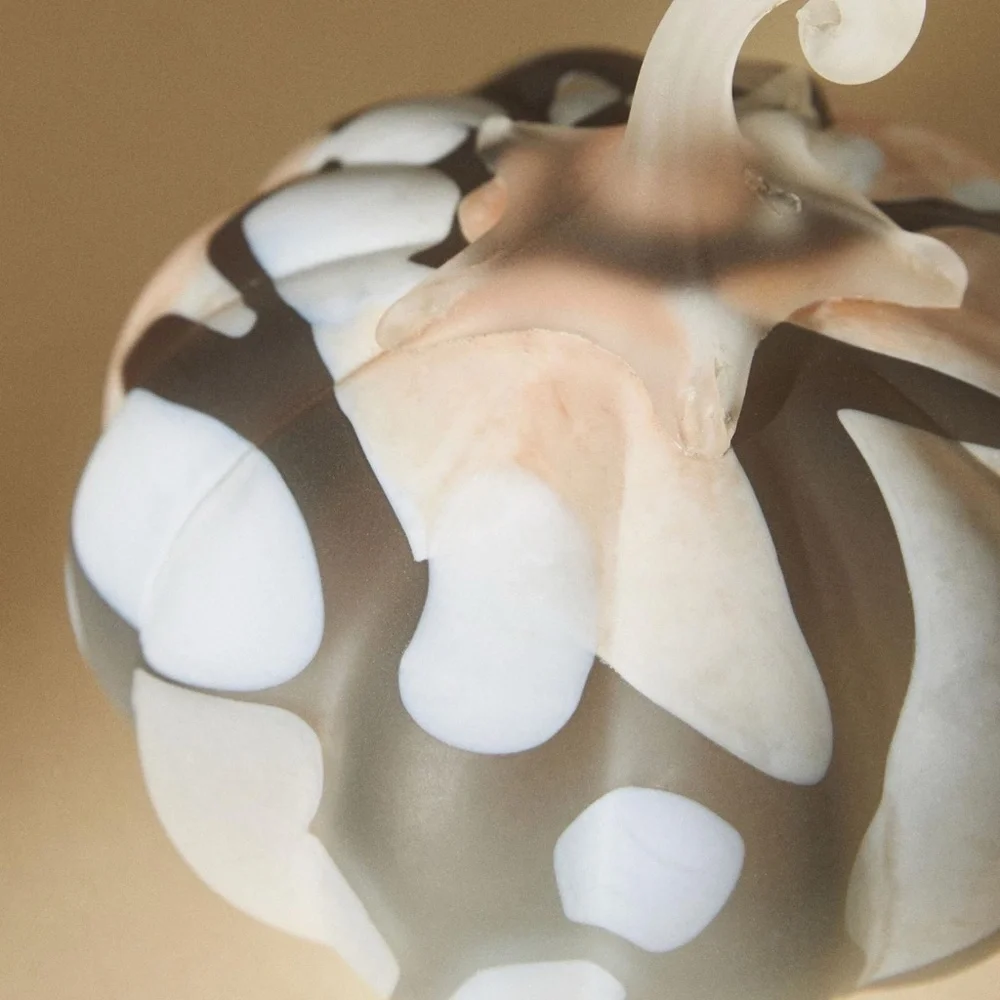 NWT Anthropologie Cheena Mini Decorative Glass Pumpkin - Picture 3 of 3